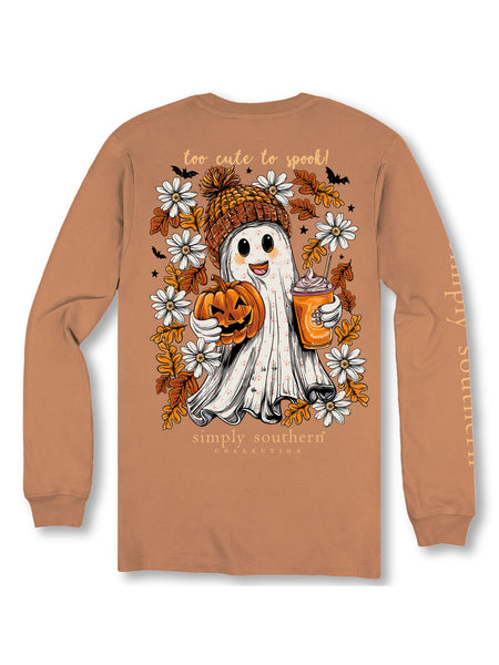 Simply Southern Long Sleeve Shirt - Ghost • Too Cute to Spook