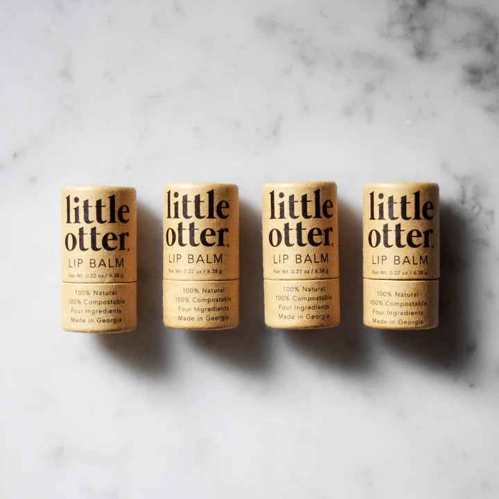 Plastic-Free Lip Balm by Little Otter Skincare