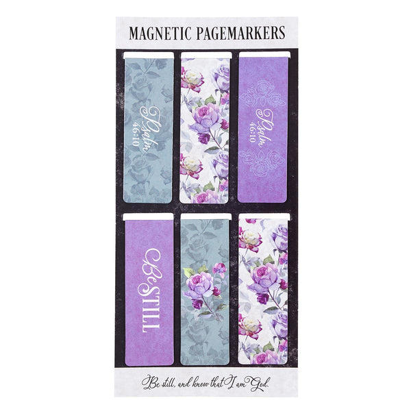 Be Still Magnetic Bookmark Set - Psalm 46:10