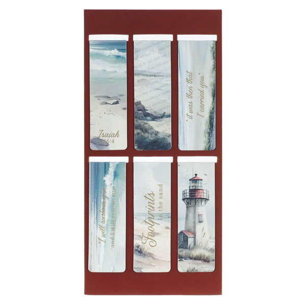I Have Made You Magnetic Bookmark Set - Isaiah 46:4 - Lighthouse : I Will Carry You
