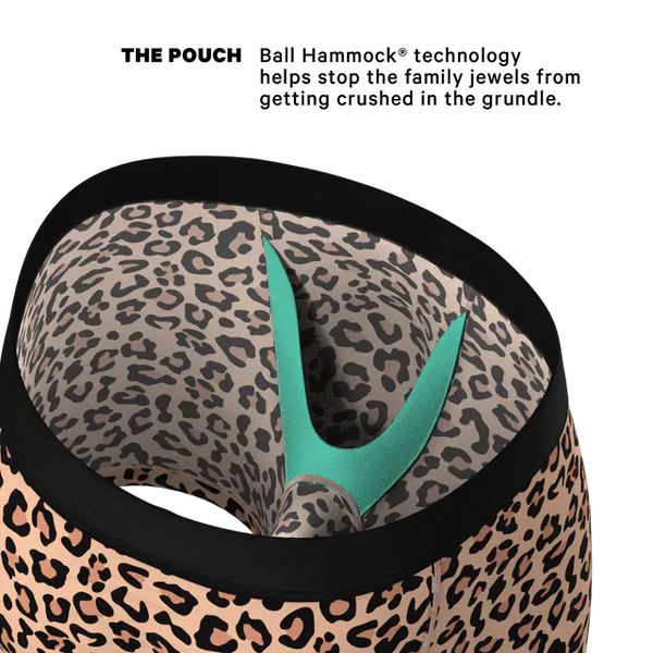 The Most Def | Leopard Print Ball Hammock® Pouch Underwear