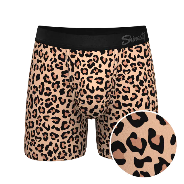 The Most Def | Leopard Print Ball Hammock® Pouch Underwear