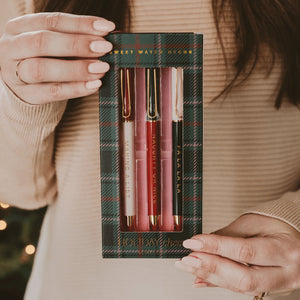 Ink Pen Set - Holiday Cheer
