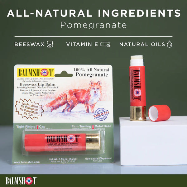 Pomegranate Beeswax Lip Balm