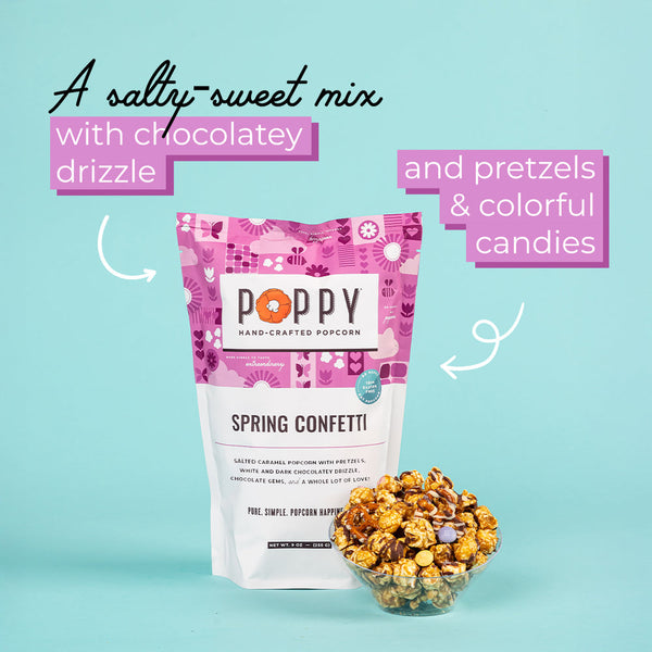 Poppy Handcrafted Popcorn - Spring Confetti