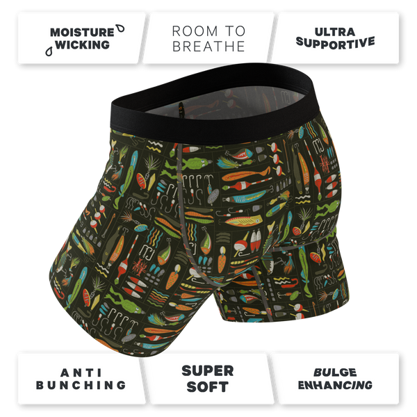 Shinesty Bait Box Ball Hammock® Pouch Underwear With Fly - The Reel Nice