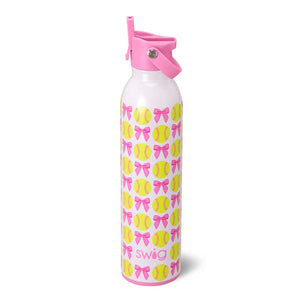 Swig 26 oz Flip + Sip Bottle - Pitch Hit (Softball)