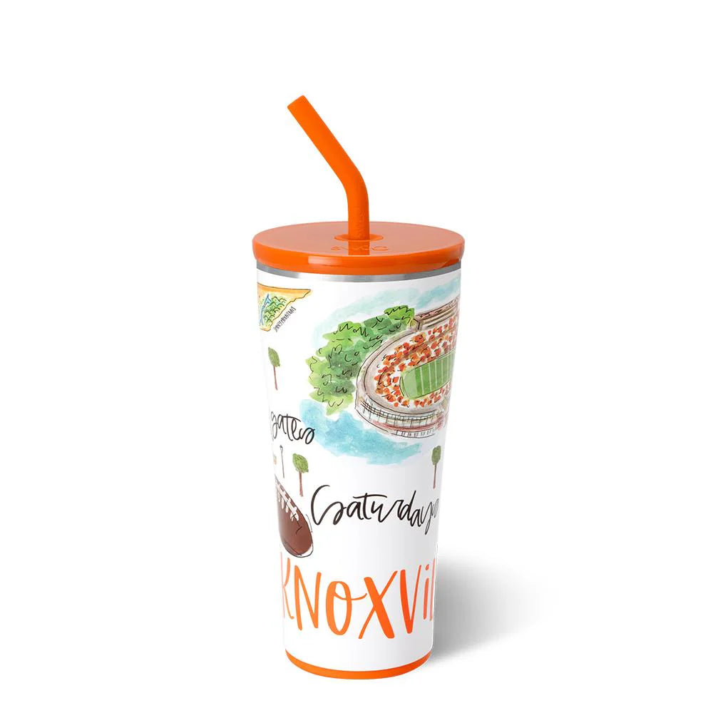 Swig 32 oz Straw Tumbler - Saturdays in Knoxville