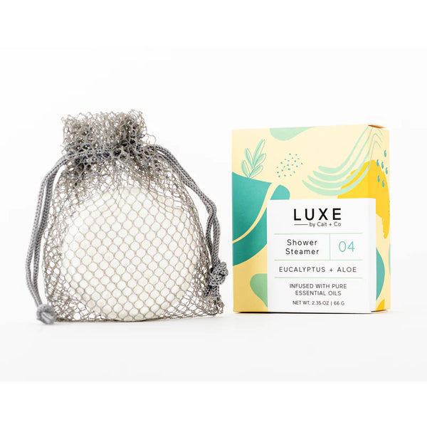 Eucalyptus + Aloe Aromatherapy Shower Steamer