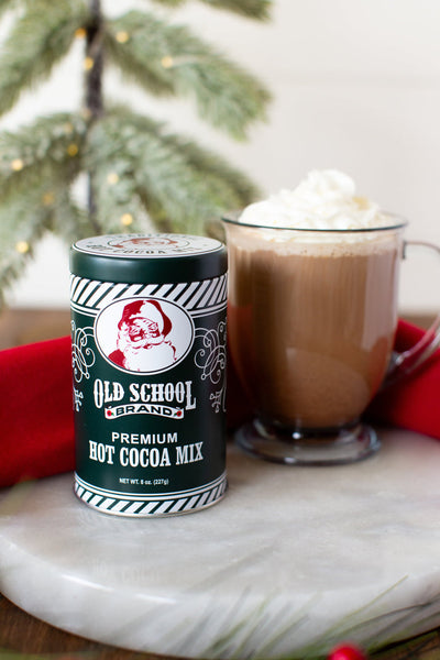 Old School Brand - Santa Claus Hot Cocoa Tin