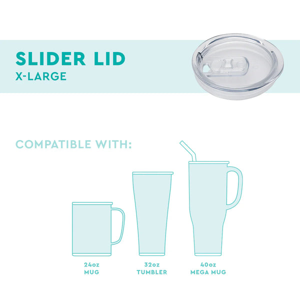 Swig Slider Lid - *CHOOSE YOUR SIZE*