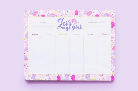 Weekly Planner - Let's Go Girl