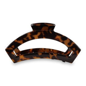 Teleties Open Hair Clip | Tortoise