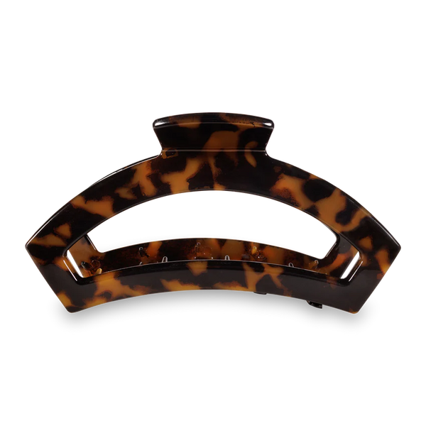 Teleties Open Hair Clip | Tortoise