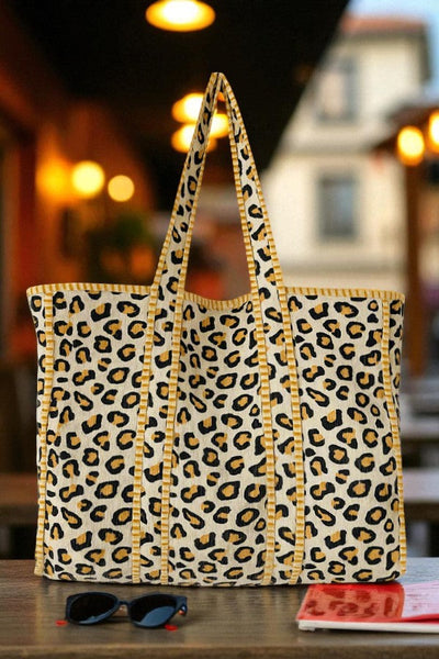 The Wild One Cheetah Print Tote Bag
