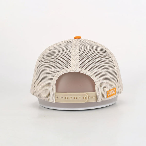 Vintage Volunteer Hat - Orange & White