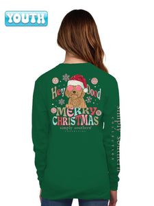 YOUTH Simply Southern Long Sleeve Shirt | Hey Dood Merry Christmas
