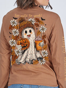 Simply Southern Long Sleeve Shirt - Ghost • Too Cute to Spook