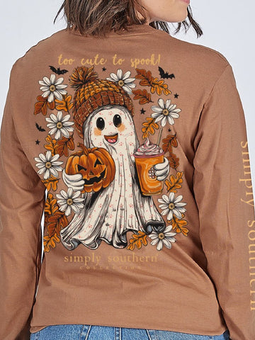 Simply Southern Long Sleeve Shirt - Ghost • Too Cute to Spook