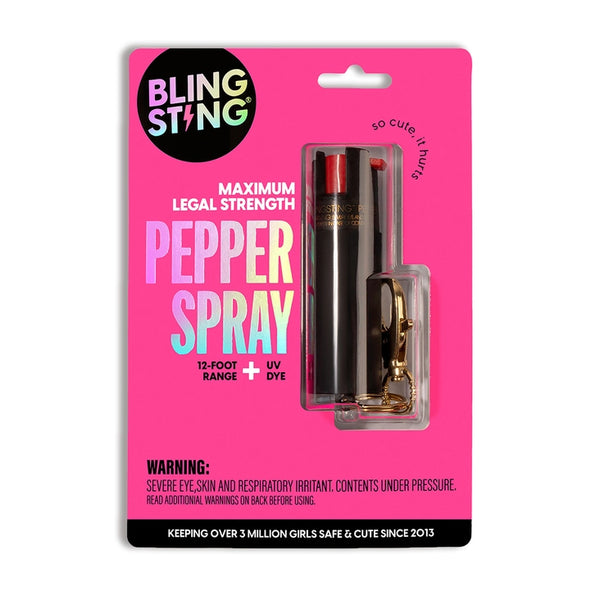 Soft Touch Pepper Spray - Black