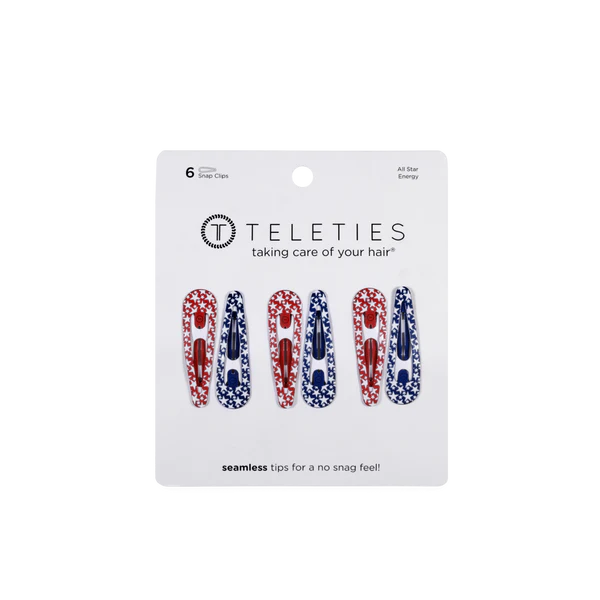 Teleties 6ct Snap Clips - All Star Energy