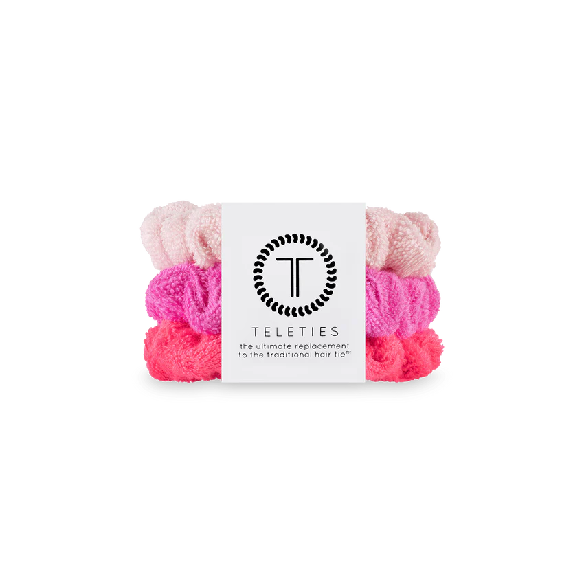 Teleties Terry Cloth Scrunchies | Aruba