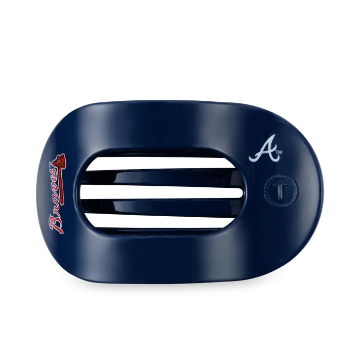 Teleties Flat Round Clip - Atlanta Braves