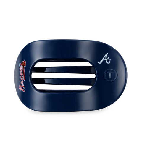 Teleties Flat Round Clip - Atlanta Braves