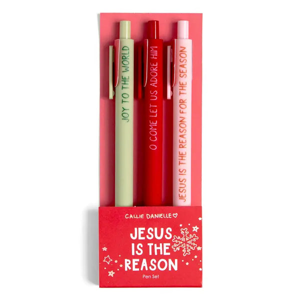 Jesus Is the Reason Christmas Pen Set
