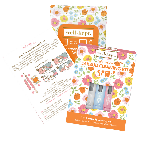 Little Buddies Earbud Cleaning Kit - Spring Break