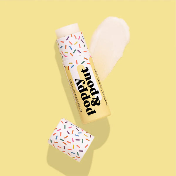 Lip Balm | Birthday Confetti Cake - Yellow