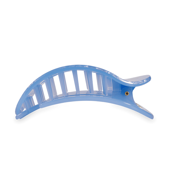 Teleties Flat Round Clip - Blue Lagoon