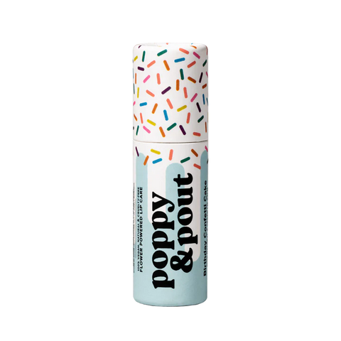 Lip Balm | Birthday Confetti Cake - Blue