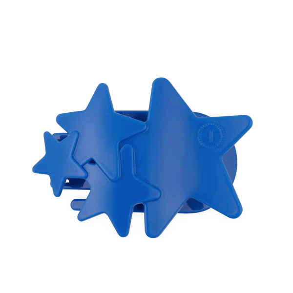 Teleties Flat Clip - Blue Shooting Star