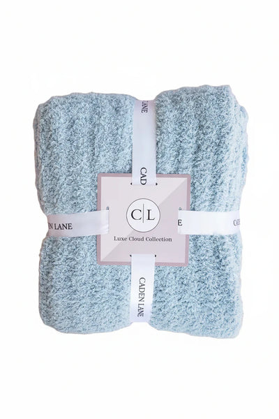 Caden Lane | CuddleLane™ Luxe Blanket - Slate Blue