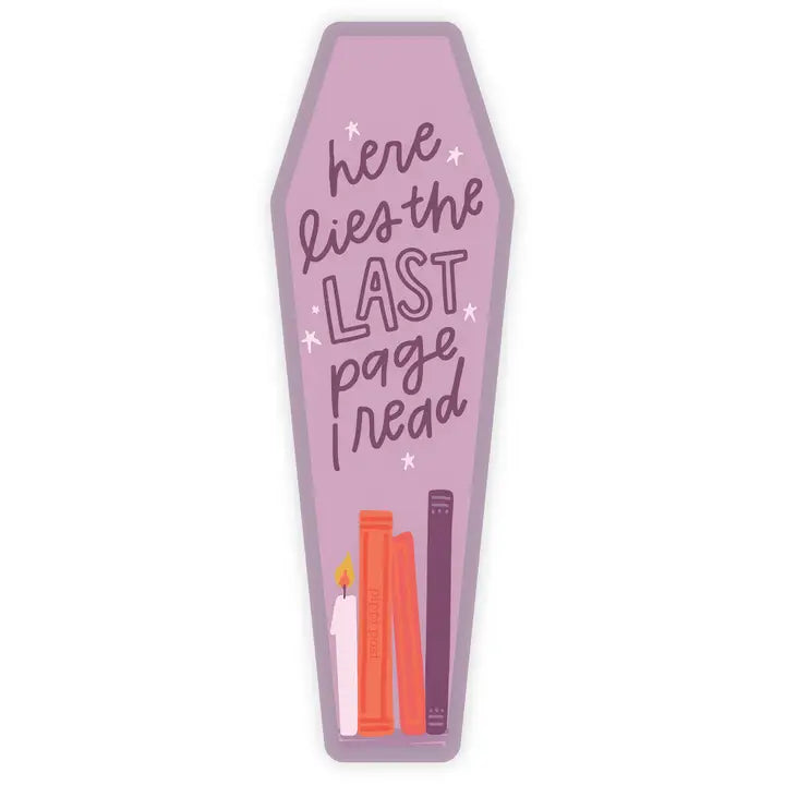 Bookmark - Here Lies the Last Page I Read