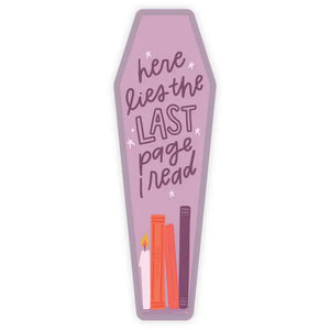 Bookmark - Here Lies the Last Page I Read