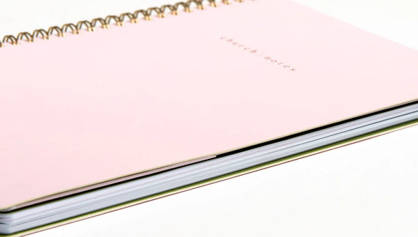 Church Notes Notebook - Blush Pink
