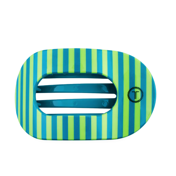 Teleties Flat Round Hair Clip - Cabana Cutie