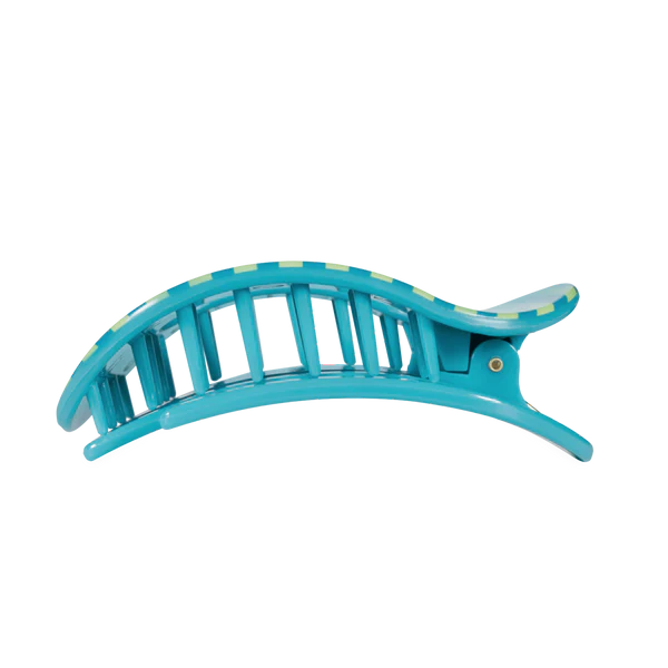 Teleties Flat Round Hair Clip - Cabana Cutie