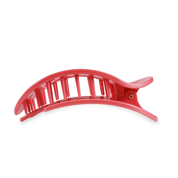 Teleties Flat Round Clip | Calming Coral - *CHOOSE YOUR COLOR*