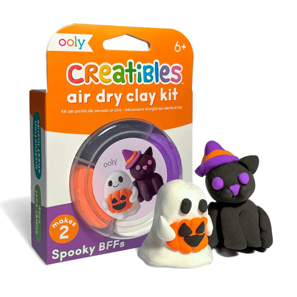 Creatibles Air Dry Clay Kit - Spooky Bffs