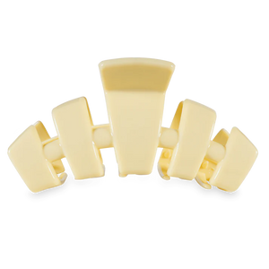 Teleties Classic Hair Clip - Butter Yellow