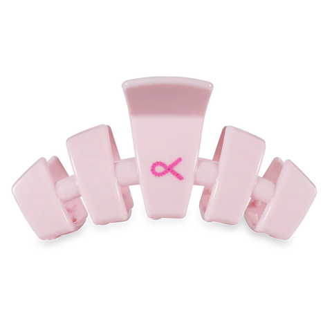 Teleties Classic Hair Clip - Pink Ribbon Power