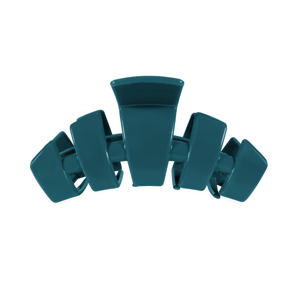 Teleties Classic Hair Clip - Teal with It