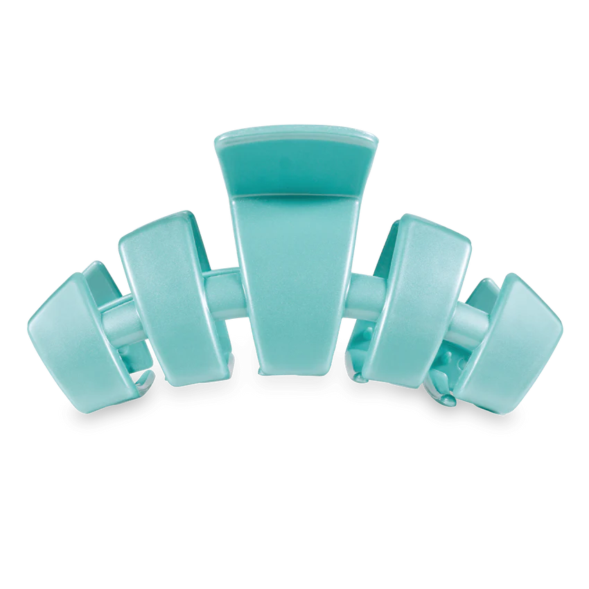 Teleties Classic Hair Clip | Totally Turquoise