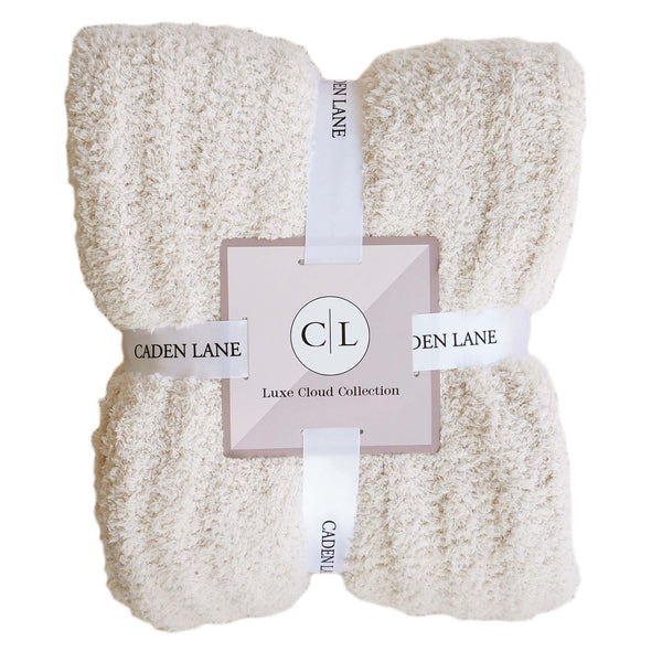 Caden Lane | CuddleLane™ Luxe Blankets - Shell