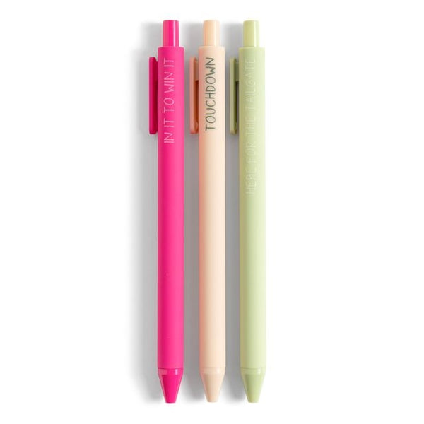 The Tailgate Club Football Game Day Pen Set