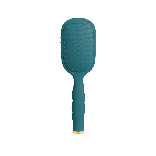 Teleties Detangler Hair Brush for Fine Hair - Teal With It