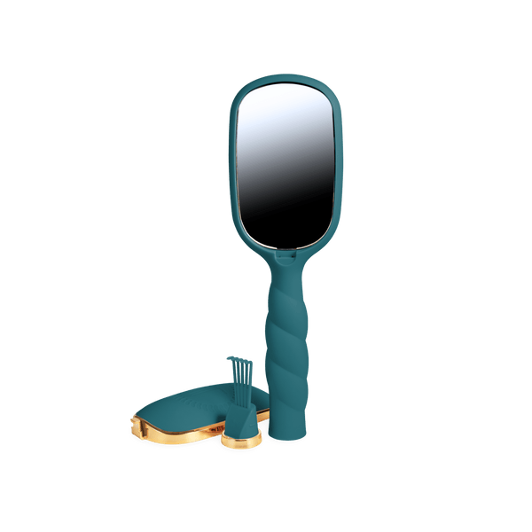 Teleties Detangler Hair Brush for Medium Hair - Teal With It